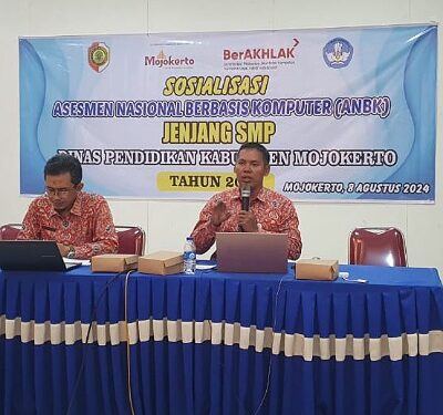Sosialisasi ANBK Jenjang SMP Negeri dan Swasta