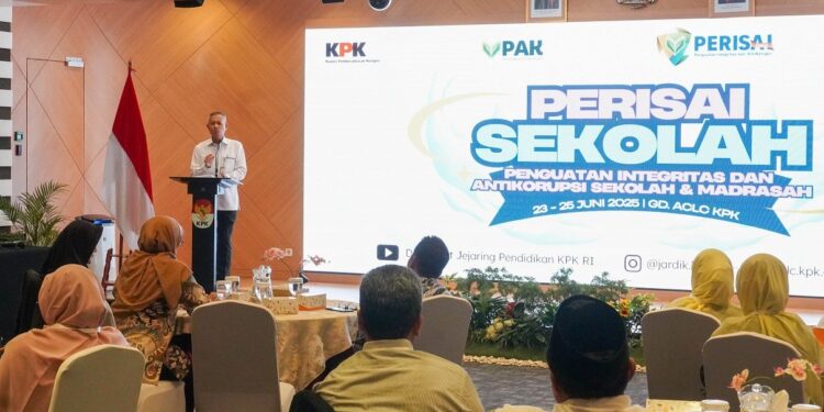 KPK Bina 17 Sekolah Jabodetabek Lewat PERISAI 2025, Ciptakan Model Sekolah Antikorupsi