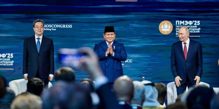 Prabowo di SPIEF 2025: Indonesia Bebas Aktif, Siap Bangun Dunia Multipolar