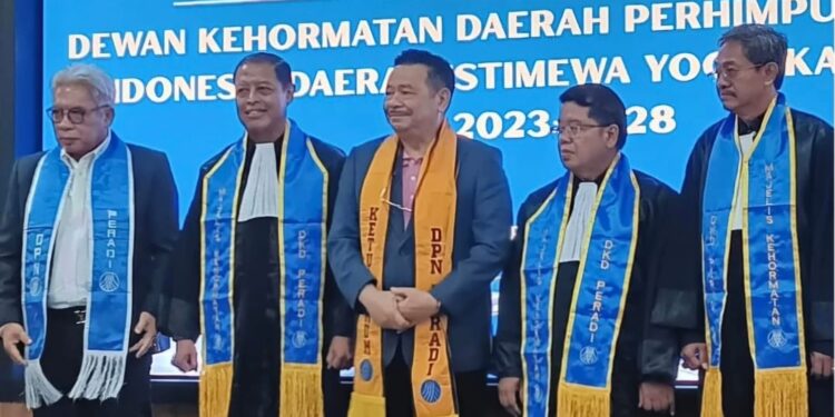Dr. Haryadi Baskoro Dilantik sebagai  Dewan Kehormatan PERADI Yogyakarta