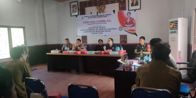Kabik Amaz Jashika Serap Aspirasi Warga Tanah Siang dalam Reses Perdana sebagai Anggota DPRD Murung Raya