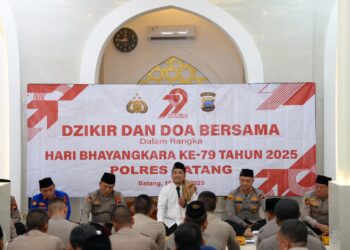 Kapolres Batang: Dzikir Momentum Mendekatkan Diri dan Perkuat Tanggung Jawab