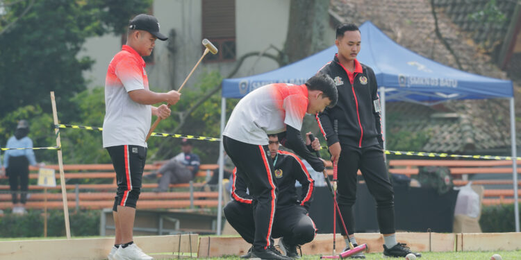 Persaingan Gateball di Porprov Jatim IX 2025 Makin Ketat di Hari Kedua