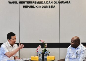 Wamenpora Dukung Pembangunan GOR di Papua Tengah, Bupati Dogiyai Siapkan Lahan 10 Hektare