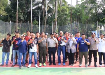 Bupati Sergai Resmi Buka Turnamen Voli Perkasa Cup 1 Tahun 2025