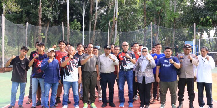 Bupati Sergai Resmi Buka Turnamen Voli Perkasa Cup 1 Tahun 2025