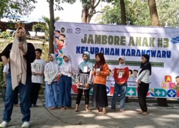 Omsimas Jadi Saksi Semangat Literasi Anak Karangwaru 2025