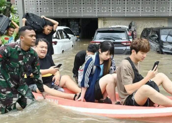 Kemensos Salurkan Bantuan untuk Korban Banjir Bali