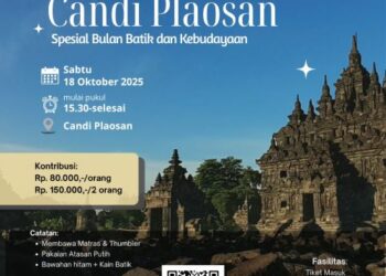 Rasakan Ketenangan Batin di Candi Plaosan Lewat Yoga dan Meditasi Sore Hari