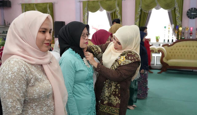 Ketua TP PKK Balangan Kukuhkan Pengurus TP Posyandu 2025–2028, Tegaskan Peran Vital Kader Kesehatan Desa