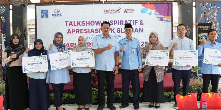 Hari Guru 2025 di Sleman: Danang Ajak Guru Jadi Mesin Kreativitas di Era Teknologi