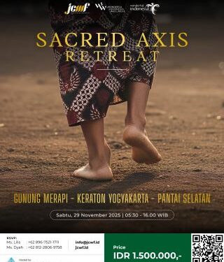 Merapi Berhening, Laut Selatan Bergetar: Sacred Axis Retreat Jadi Sorotan 2025