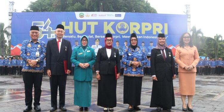 Blora Peringati HUT ke-54 KORPRI, Wabup Sri Setyorini Pimpin Upacara Khidmat