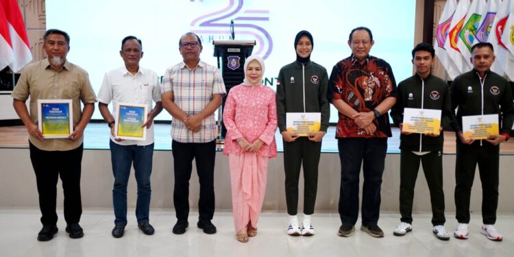 Atlet Gorontalo Raih Bonus SEA Games 2025, Gubernur Gusnar Apresiasi Prestasi Mereka