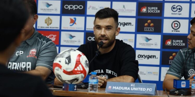 Misi Ruxi Angkat Posisi Madura United di BRI Super League 2025/26