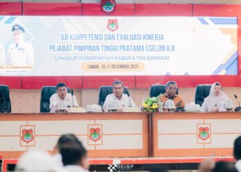 BKPSDM Banggai Uji Kompetensi Pejabat Eselon II.b, Perkuat Birokrasi Berbasis Sistem Merit