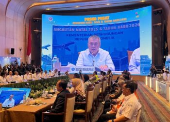 Menhub Resmikan Posko Pusat Angkutan Nataru 2025–2026, Siap Kelola Pergerakan 119,5 Juta Orang