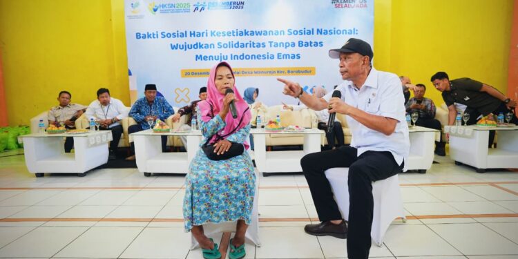 Wamensos Agus Jabo Priyono Ajak Masyarakat Gotong-Royong Bantu Korban Banjir dan Longsor Aceh, Sumut, dan Sumbar