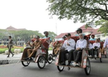 Pemkot Malang Terima 200 Becak Listrik, Dorong Ekonomi Kerakyatan dan Wisata Ramah Lingkungan